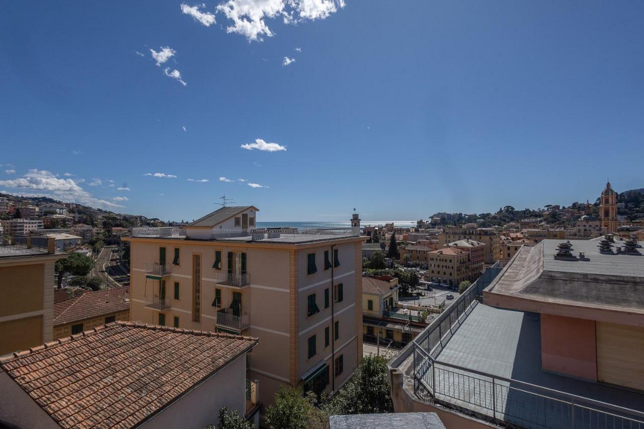 Casa Daniela - Terrazza Vista Mare Super Centrale Rapallo Ngoại thất bức ảnh